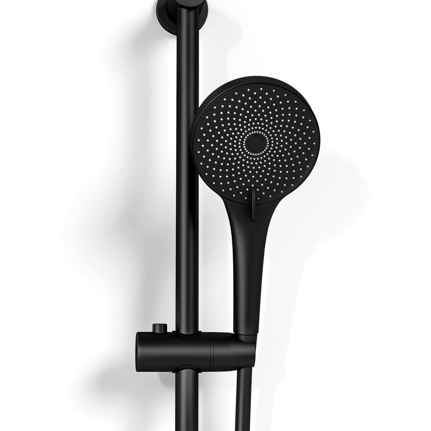 Handdouche Met Glijstang Zwart - lomazoo.com